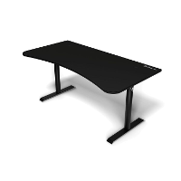 Arozzi Arena Gaming Desk   Pure Black