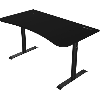 Arozzi Arena Medium Gaming Desk   Pure Black