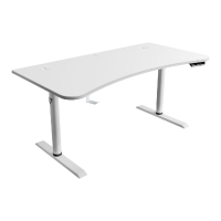 Arozzi Arena Moto Gaming Desk   White