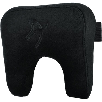 Arozzi Neck Pillow   Velvet   Black nekkussen