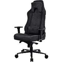 Arozzi Vernazza Soft Fabric   Pure Black gamestoel