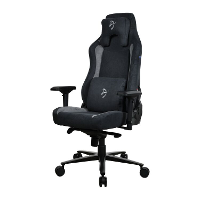Arozzi Vernazza Supersoft Fabric   Black gamestoel