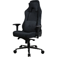 Arozzi Vernazza Supersoft Fabric   Pure Black gamestoel