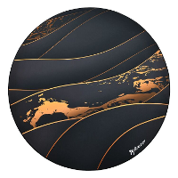 Arozzi ZONA Floor Pad   Black Gold beschermingsmat