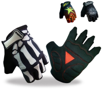 Arsuxeo Summer Cycling Gloves Bike Half Finger Gloves Breathable Bike Cycling Mittens