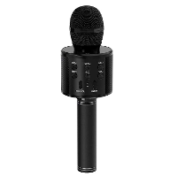 Karaoke Bluetooth Microfoon   kunststof   23 cm   sing a long   popster