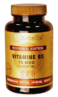 Artelle Vitamine D3 75mcg Softgels 250st