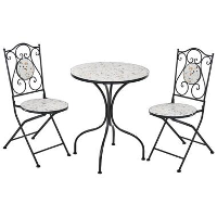 ARTENA   Bistroset   Zwart   IJzer