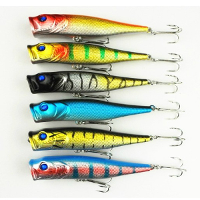 Artificial Baits Poper Crankbait Fishing Lures Bass Hook