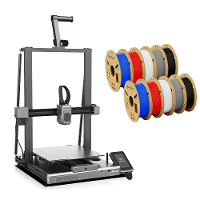 [EU Direct]Artillery Sidewinders X4 Plus S1 500mm/s Hoge Snelheid 3D Printer Geüpgraded Versie Met 10KG Artillery PLA Mu