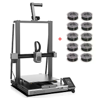 Artillery SW X4 Plus Hoge Snelheid 3D Printer + 10KG PETG 3D Printfilament 300*300*400mm Printgebied 4,3 inch Touchscree
