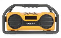 Art Sound: U6B draagbare bouwradio   Geel