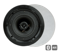 ArtSound: FL501BT Actieve Inbouw Speakers (rond)   Wit