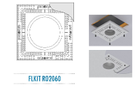 ArtSound: FLKIT RO2060 Flush Mount Kit voor RO2060   Wit