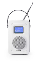 ArtSound: R3 Draagbare FM/DAB+ Radio   Wit