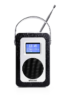 ArtSound: R3 Draagbare FM/DAB+ Radio   Zwart