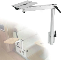 Artudatech Rv Tafelbeen Draaibaar Marine Vouw  & Verstelbare 360° Campervans Motorhome Tafelbeen