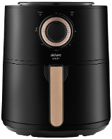 Arzum AR2062 B Airfryer 4 l 1350 W Oververhittingsbeveiliging, Anti aanbaklaag Koper, Zwart