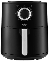Arzum AR2062 G Airfryer 4 l 1350 W Oververhittingsbeveiliging, Anti aanbaklaag Zilver, Zwart
