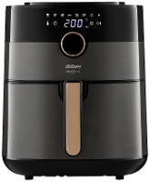 Arzum AR2074 B Airfryer 6 l Timerfunctie, Oververhittingsbeveiliging Koper, Zwart