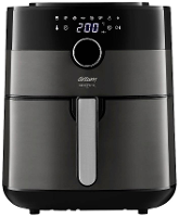 Arzum AR2074 G Airfryer 6 l Timerfunctie, Oververhittingsbeveiliging Zilver, Zwart