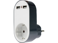 As   Schwabe 18211 USB oplader Thuis 2 x