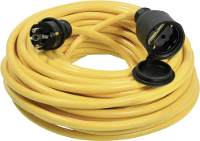 AS Schwabe 60352 Stroom Verlengkabel 16 A Geel 10.00 M AT N07V3V3 F 3G 1,5 mm²