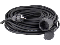 As   Schwabe 60382 Stroom Verlengkabel Zwart 5 M