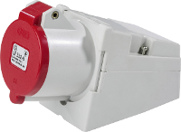 AS Schwabe 60579 60579 CEE wandcontactdoos 32 A 4 polig 400 V 1 stuk(s)