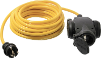 As   Schwabe 61455 Stroom Verlengkabel Geel 5 M