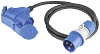 AS Schwabe 61403 CEE adapter 16 A 3 polig 230 V 1 stuk(s)