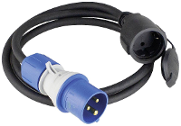 AS Schwabe 61408 CEE adapterkabel 16 A 3 polig 230 V 1 stuk(s)
