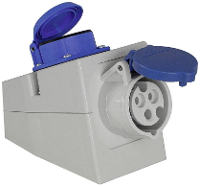 AS Schwabe 61449 CEE wandcontactdoos 16 A 230 V 1 stuk(s)