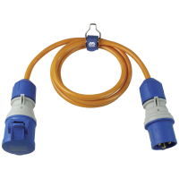 AS Schwabe 62430 Stroom Verlengkabel 16 A Oranje 1.5 M H07BQ F 3G 2,5 mm²