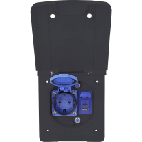 AS Schwabe 62491 CEE stopcontactcombinatie 16 A 230 V 1 stuk(s)