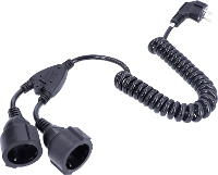 AS Schwabe 70429 Speciale kabel (H)05VV5 F 1 m / 2.5 M Zwart 1 stuk(s)