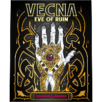 Asmodee Dungeons & Dragons Vecna: Eve of Ruin boek Alternative Cover, Engels, 2+ spelers, vanaf 12 jaar