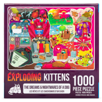 Asmodee Exploding Kittens   The dreams and nightmares of a dog 1000 stukjes