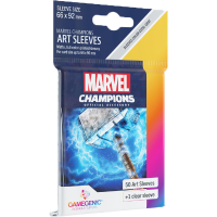 Asmodee Marvel Champions Art Sleeves   Thor 50 stuks