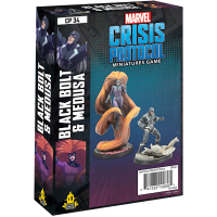 Asmodee Marvel Crisis Protocol: Black Bolt and Medusa Engels, uitbreiding, 2 spelers, 90 120 minuten, vanaf 14 jaar