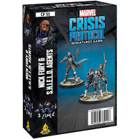Asmodee Marvel Crisis Protocol: Nick Fury and S.H.I.E.L.D. Agents Engels, uitbreiding, 2 spelers, 90 120 minuten, vanaf 14 jaar