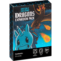 Asmodee Unstable Unicorns: Dragons Expansions pack Engels, Uitbreiding, 2   8 spelers, 30   45 minuten, Vanaf 14 jaar