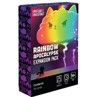 Asmodee Unstable Unicorns: Rainbow Apocalypse Expansion Engels, Uitbreiding, 2   8 spelers, 30   45 minuten, Vanaf 14 jaar