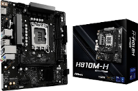 ASRock H810M H Moederbord Socket Intel LGA 1851 Vormfactor Micro ATX Moederbord chipset Intel® H810