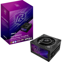 ASRock Phantom Gaming PG 850G PC netvoeding 850 W ATX 80 Plus Gold