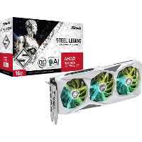 ASRock Radeon RX 7600 XT Steel Legend 16GB OC grafische kaart