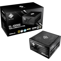 ASRock Steel Legend SL 1000G PC netvoeding 1000 W ATX 80 Plus Gold