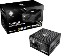 ASRock Steel Legend SL 850G PC netvoeding 850 W ATX 80 Plus Gold