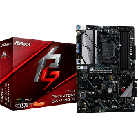 ASRock X570 PHANTOM GAMING 4 moederbord RAID, Gb LAN, Sound, ATX