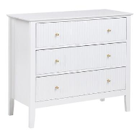 ASSISI   Dressoir 3 lades   Wit   MDF